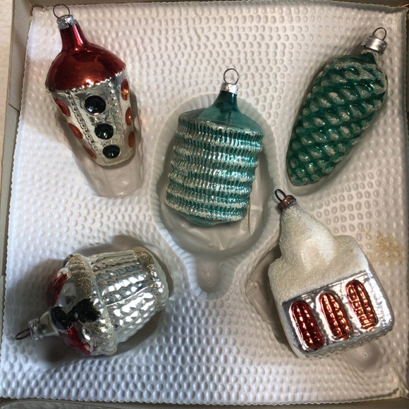 The Geo Frankie Sons Co Other - Vintage  West German Glass Ornaments